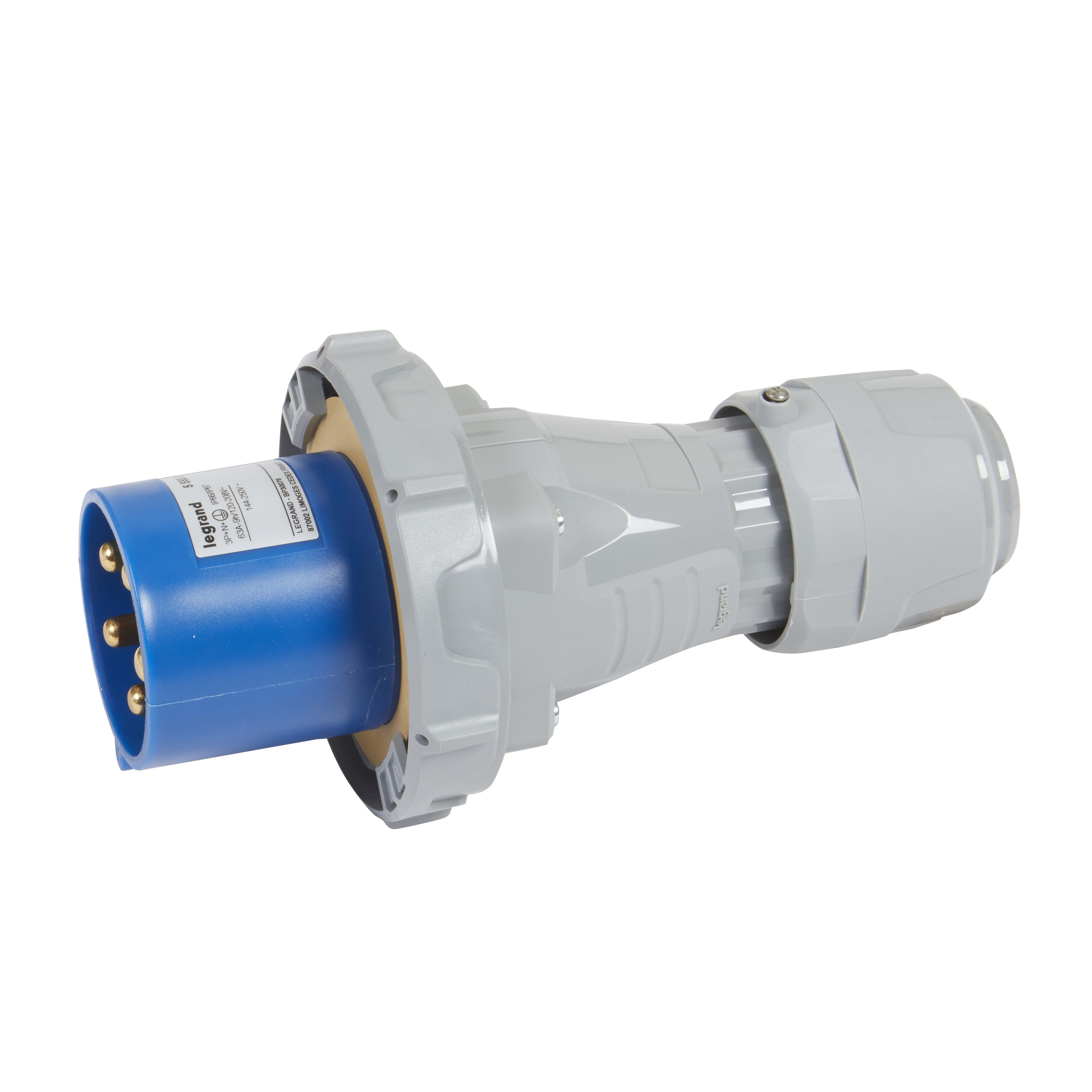 LEGRAND LEG555526 SPINA MOBILE IP67 63A 3P+N+T 220V