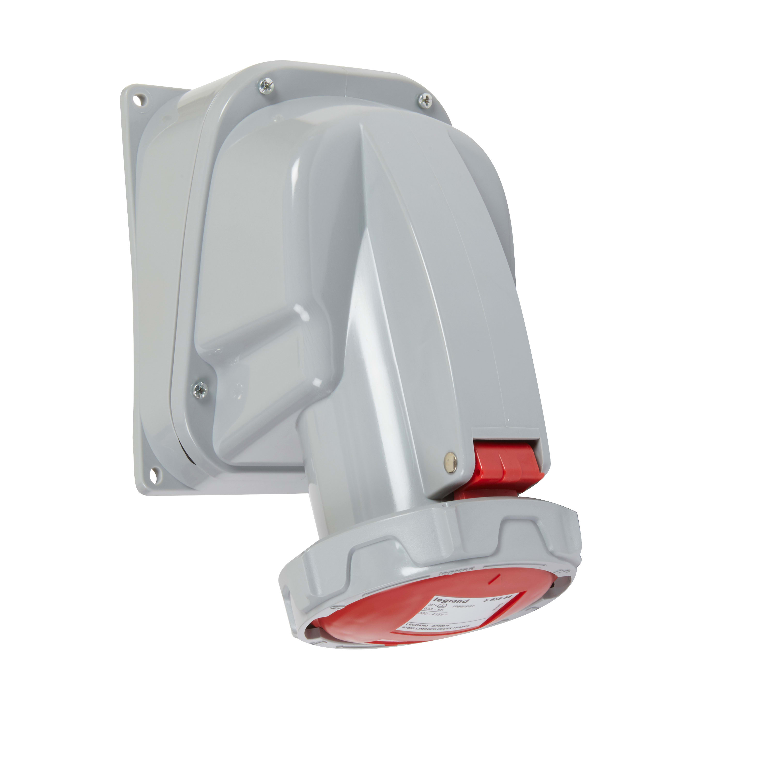 LEGRAND LEG555558 PRESA FISSA 90 GRADI IP67 63A 3P+T 380V