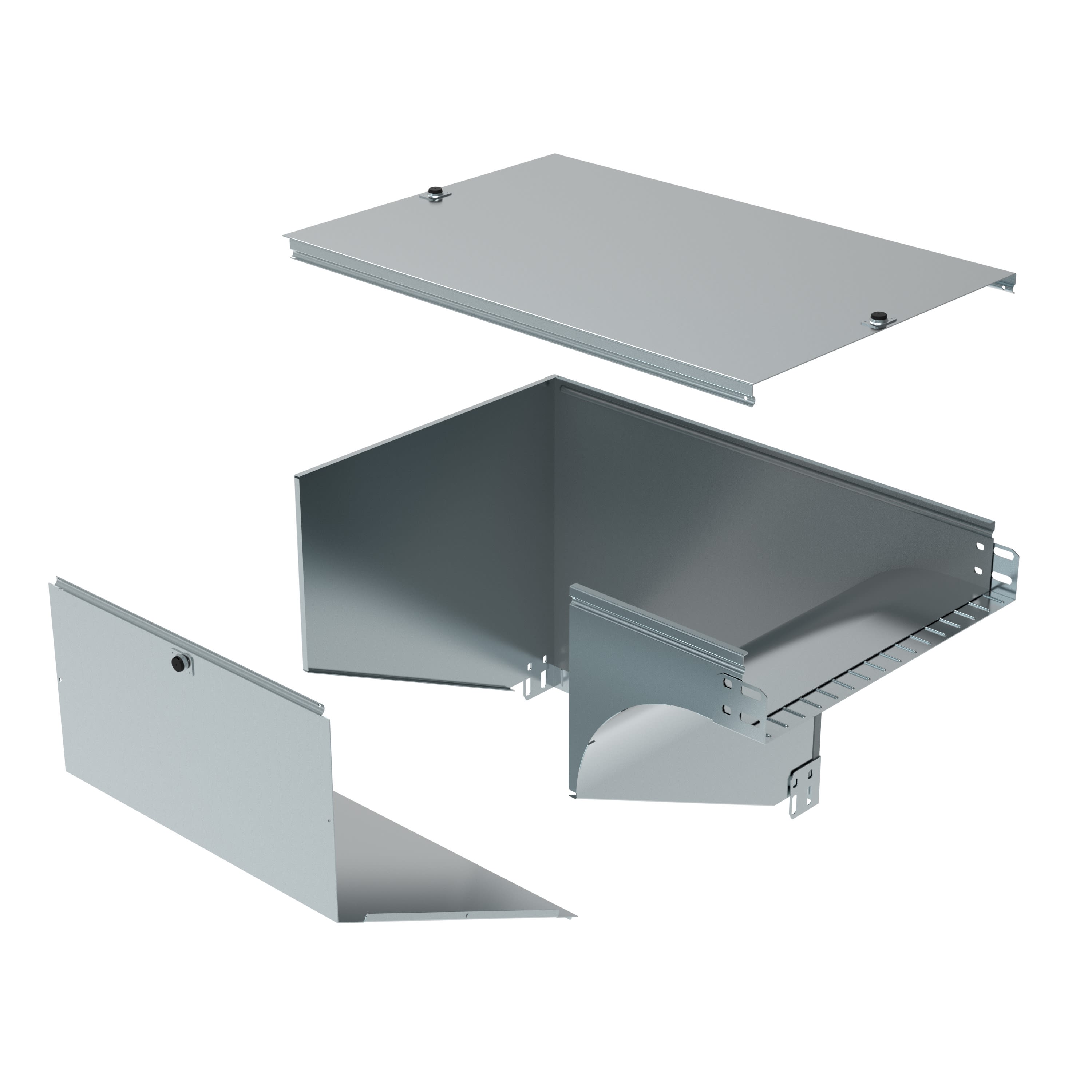 LEGRAND - LEGAZ600Z P31-CURVA DX VAR. PIANO DISCESA 600X75 Z