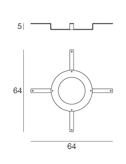 LINEA LIGHT (ILED) ILD10015 ANTIFURTO MARGE