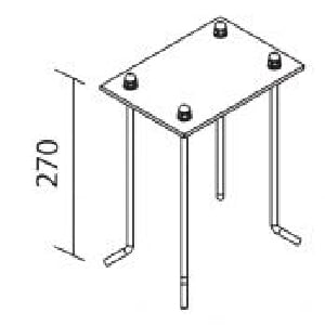 LINEA LIGHT (ILED) ILD53890 KIT TIRANTI FISSAGGIO CON DIMA STAL