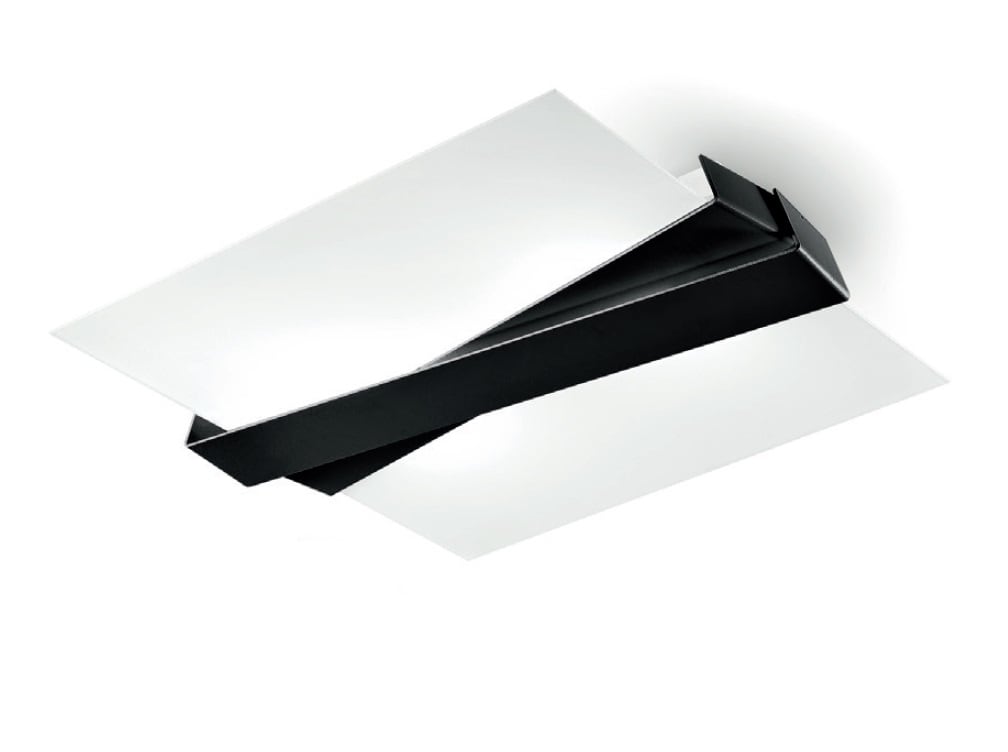 LINEA LIGHT (ILED) ILD7289 ZIG ZAG PLAF.E27 4X46W (M)NE.R9005