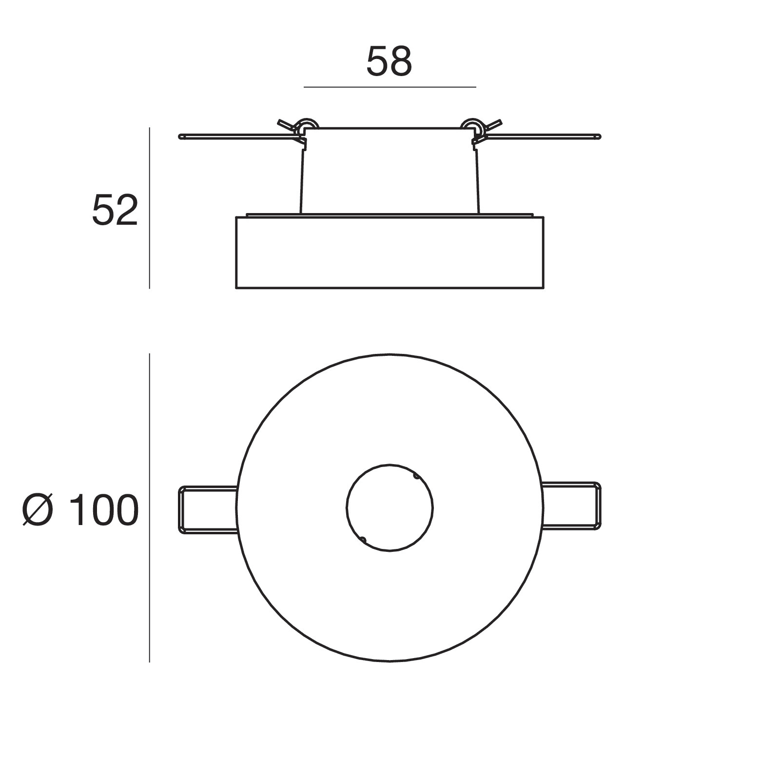 LINEA LIGHT (ILED) ILD7619 ONE-TO-ONE SPOT INC.10W B.CO PH.CUT