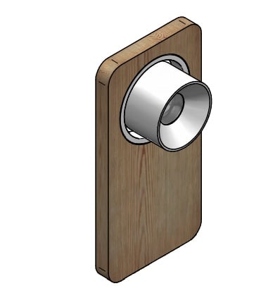 LINEA LIGHT (ILED) ILD7974 BEEBO APPL.LED 5W C/INT.OAK