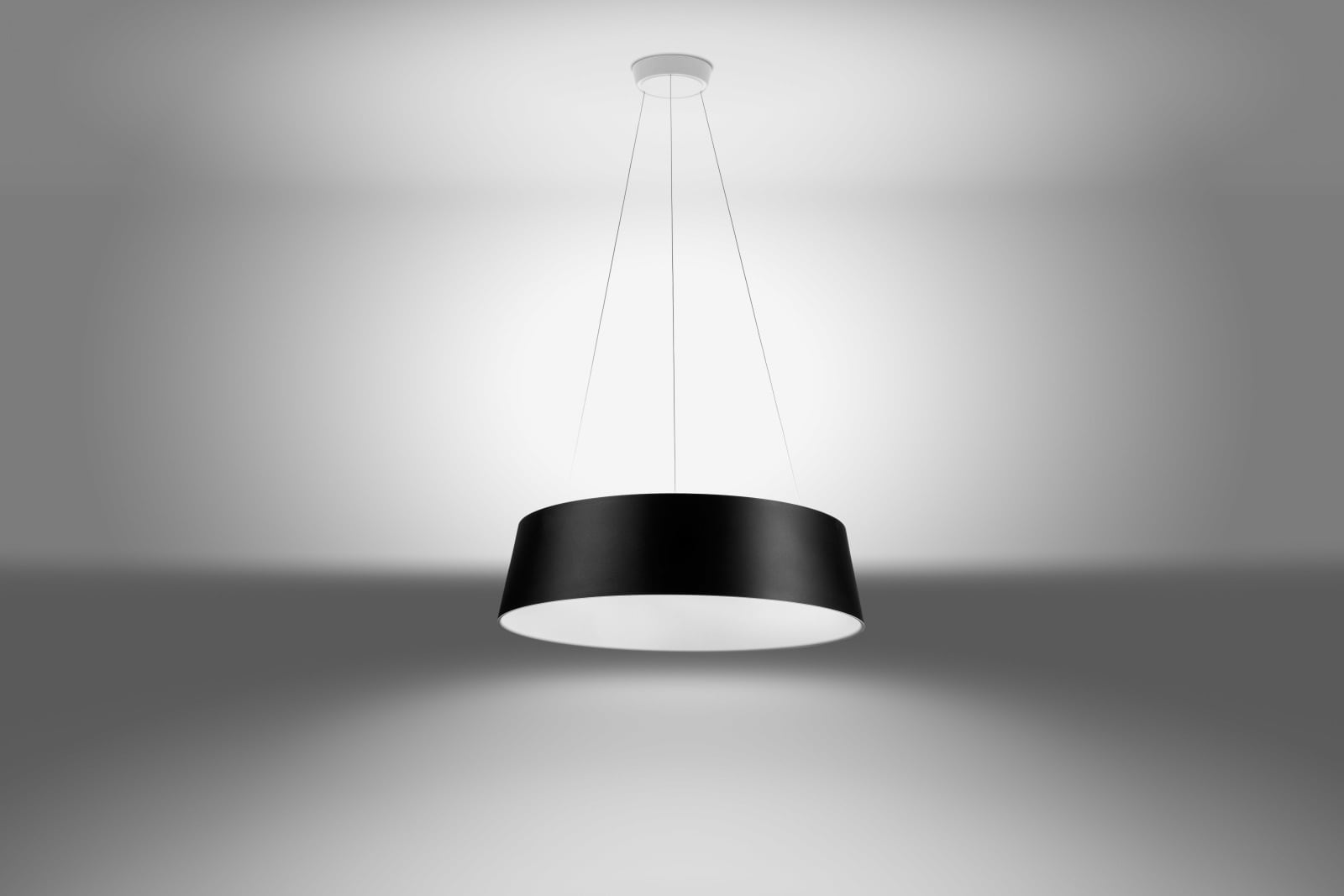 LINEA LIGHT-STILNOVO SNV8090 OXYGEN SOSP D560 36W PU NERO DALI