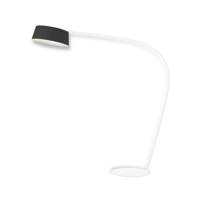 LINEA LIGHT-STILNOVO SNV8102 OXYGEN PIANT.CURVA 36W DIM.PU NERO
