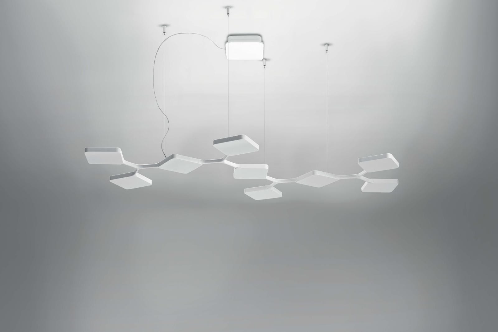LINEA LIGHT-STILNOVO SNV8110 QUAD SOSP.LINEA 91W DALI B.CO RAGG.