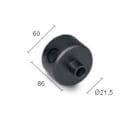 LINEA LIGHT (ILED) ILD84954 CONTROC.PVC NERO D.60X86 XASPHO RGB