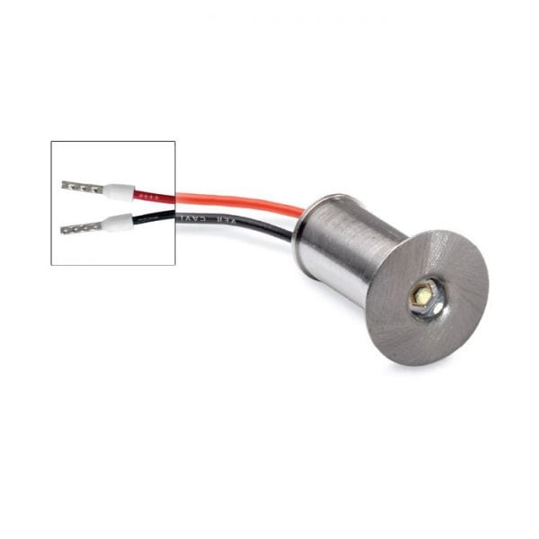 LINEA LIGHT (ILED) ILD85013C12 ASPHO-R 5 TONDO 1LED 1W 120 CROMO