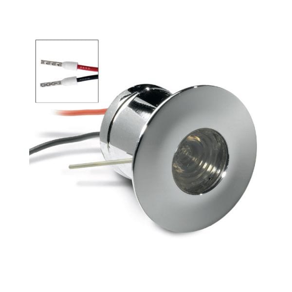 LINEA LIGHT (ILED) ILD85043N30 NITUM-R 1 TONDO 1LED 1W CROMO