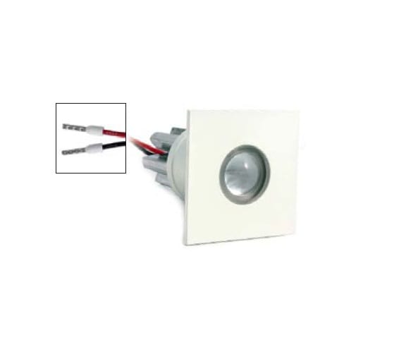 LINEA LIGHT (ILED) ILD85062N12 NITUM-Q 10 QUADRO 1LED 2W NIKEL SP
