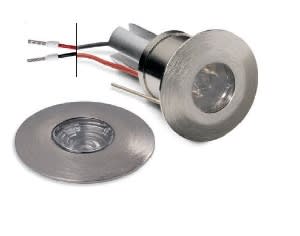 LINEA LIGHT (ILED) - ILD86883N30 NITUM-R 9 TONDO 1LED 2W INOX