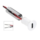 LINEA LIGHT (ILED) - ILD92322W05 PETIT-R 3 TONDO 1LED 2W NIKEL SPAZZ