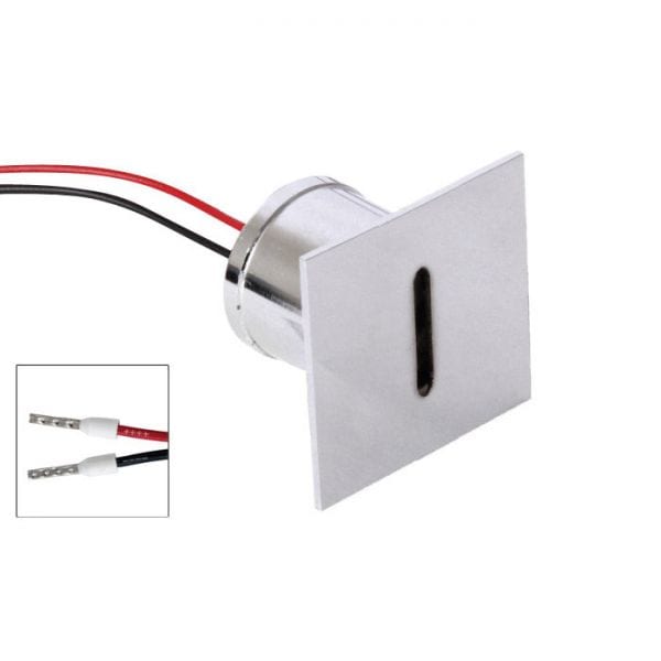 LINEA LIGHT (ILED) ILD92415W05 PETIT-2Q 3 QUADRO 1LED 1W NIKEL SPA