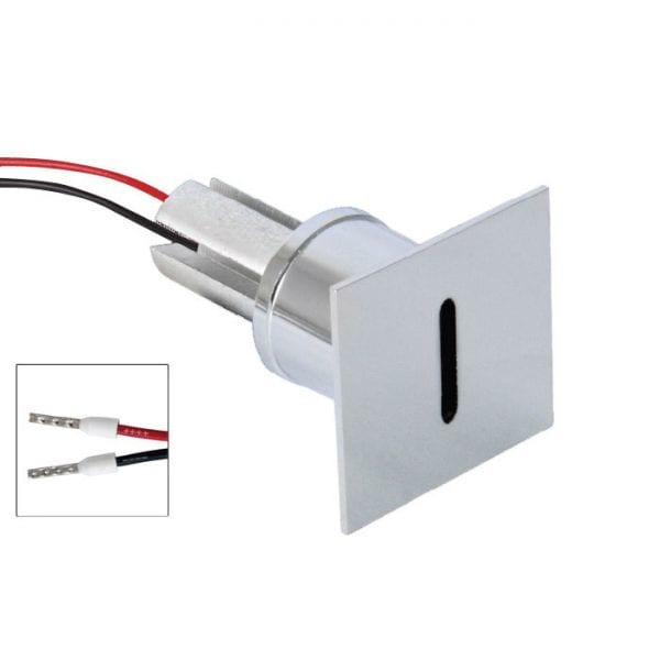 LINEA LIGHT (ILED) ILD92419W05 PETIT-2Q 4 QUADRO 1LED 2W NIKEL SPA