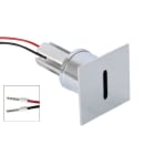 LINEA LIGHT (ILED) ILD92419W05 PETIT-2Q 4 QUADRO 1LED 2W NIKEL SPA