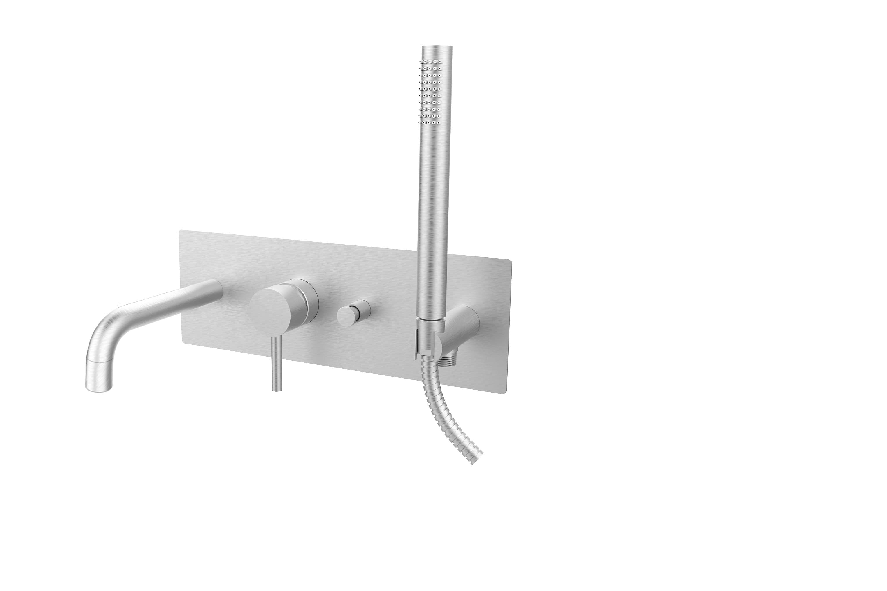 RUBINETTERIA PAFFONI - PFFLIG001ST MIX VASCA INCASSO CON DEVIATORE BOCCA ER