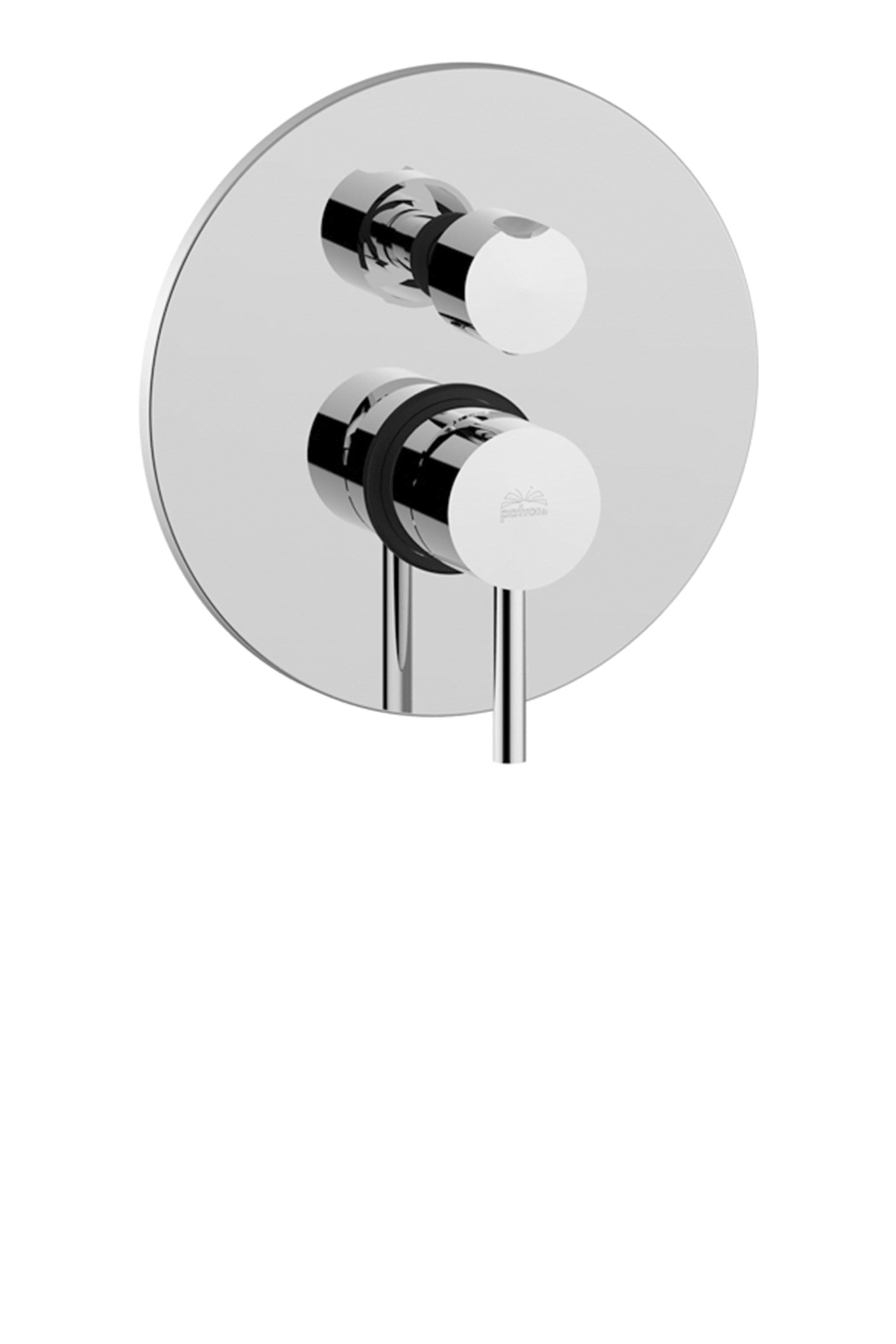 RUBINETTERIA PAFFONI - PFFLIG018HGSP MIX INCASSO CON DEVIATORE CON 2 USCITE L