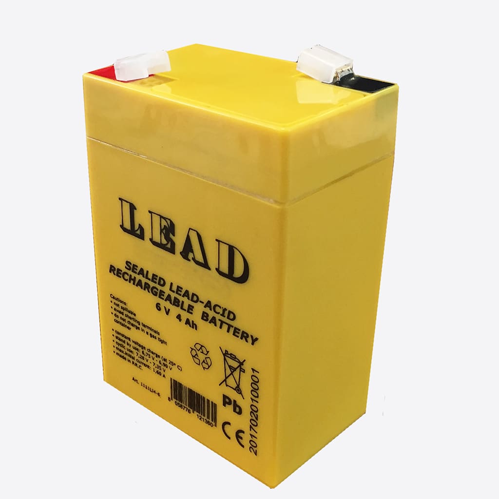 LINCE ITALIA SPA - LIN1111 LI 4-6 ACCUMULATORE 6 V 4 AH