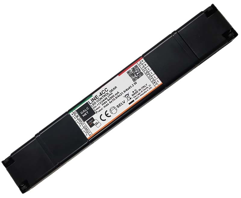 DIGIMAX SRL - DIXLINE-4CC DIMMER PULSANTE CC 12-48VIN 4CH