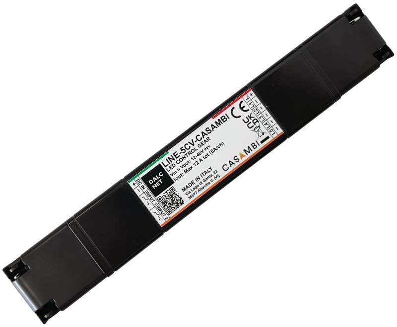 DIGIMAX SRL - DIXLINE-5CV-CASAMBI DIMMER CASAMBI+PUSH CV 12-48VIN 5CH