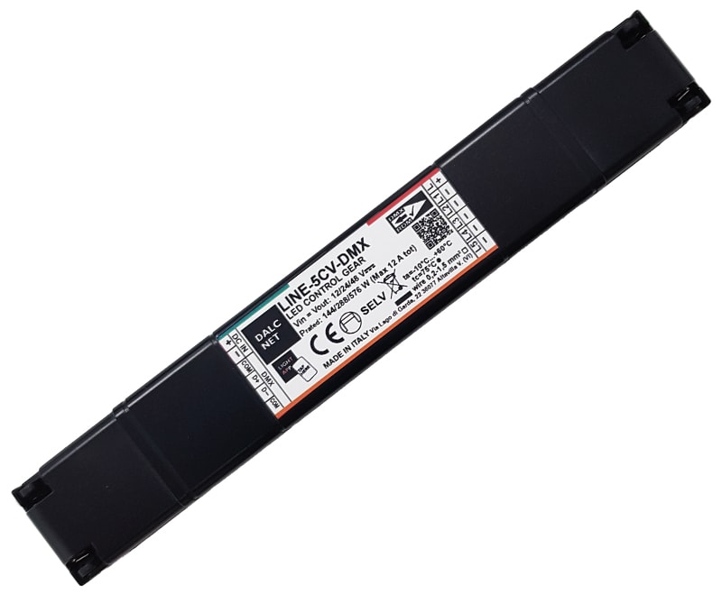 DIGIMAX SRL DIXLINE-5CV-DMX DIMMER DMX CV 12-48VIN 5CH