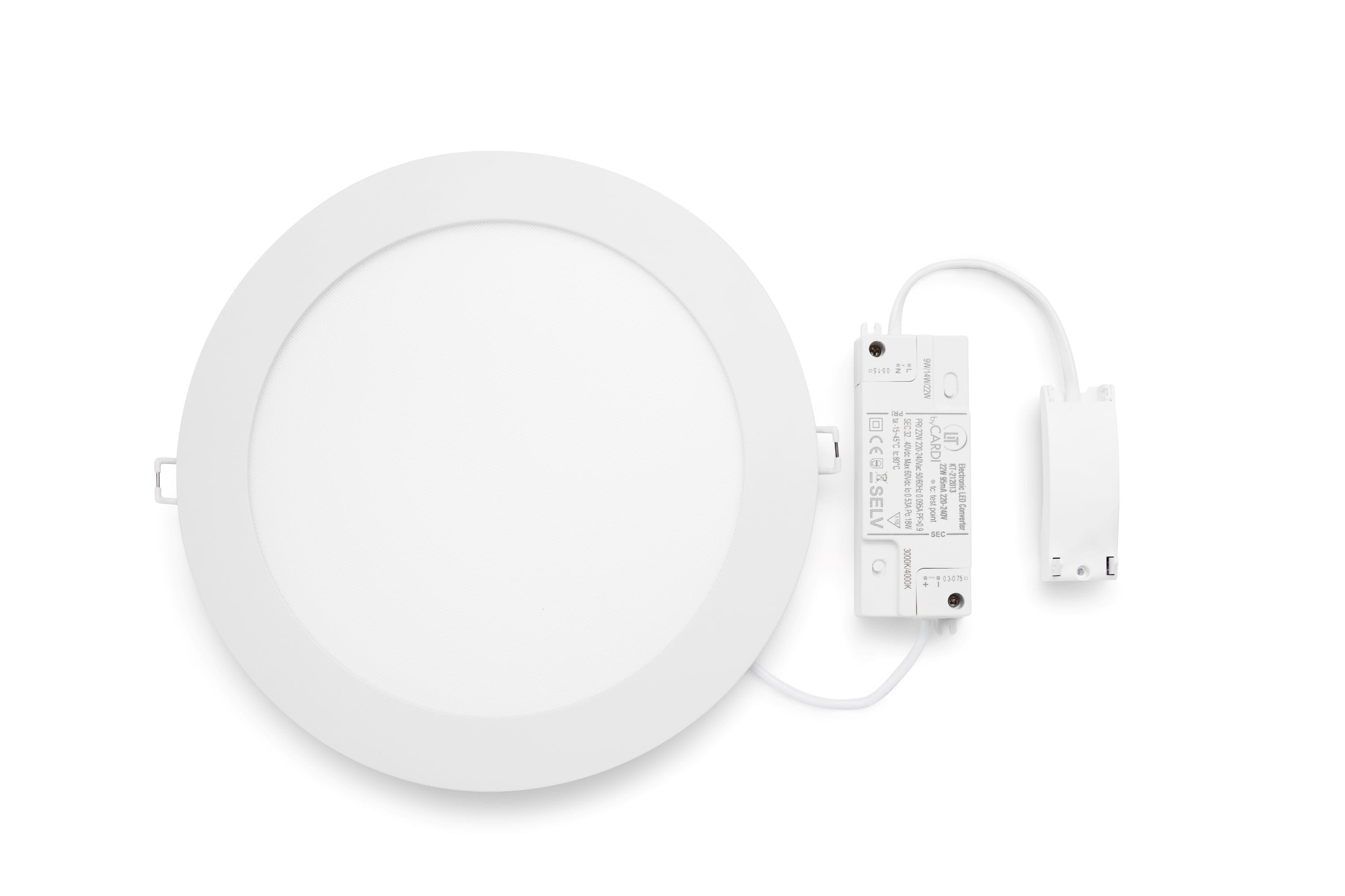 LIT BY CARDI LIT0017440176 INCASSO 250MM 9-14-22W 3/4K IP20 ON/OFF