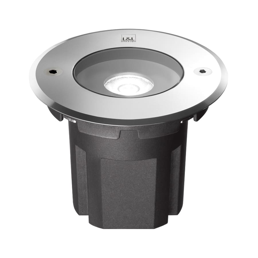 L&L LUCE E LIGHT L&LCR2010000050SI CORSO2.0 8W 110-230VAC 3000K 12° INOX