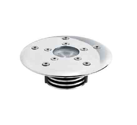 L&L LUCE E LIGHT L&LCW26009LI BRIGHT2.6 316L 6W 24VDC 4000K 38 INOX