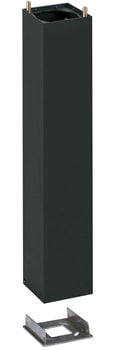 L&L LUCE E LIGHT L&LWT20600F COLONNA LINEAR2 600MM GRI