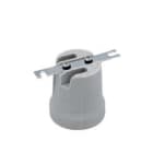 LAMPO LIGHTING TECHN LMOA7010/90C PORTALAMPADA E27 CERAMICA+ STAFFA DRITTA
