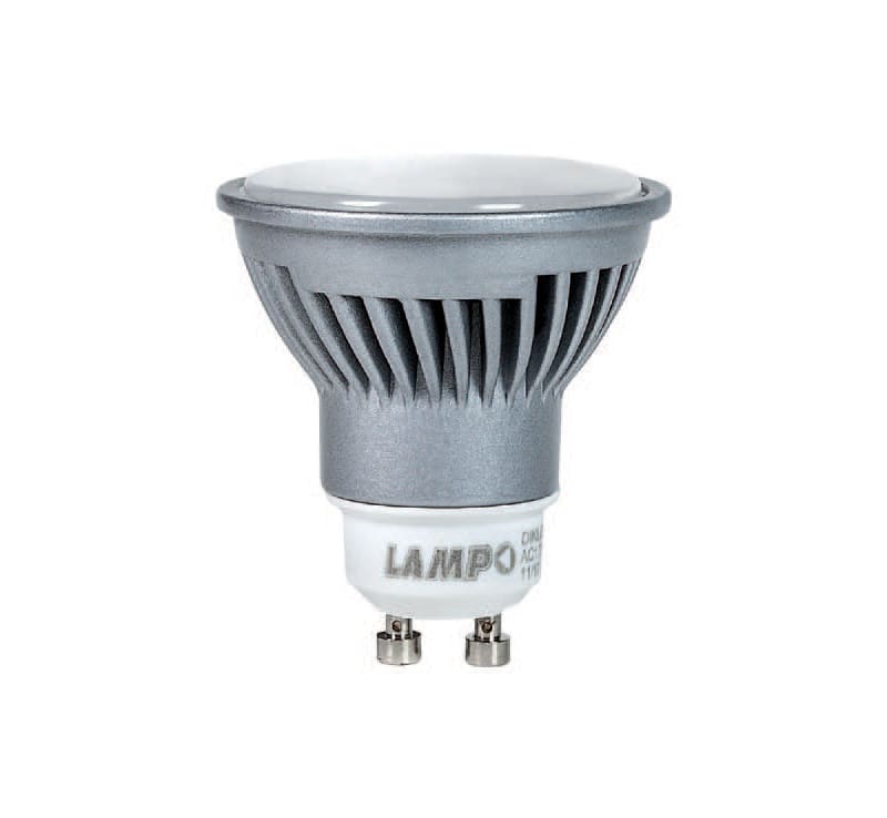 LAMPO LIGHTING TECHN LMODIKLED5WR230VBF DIKLED 5W 230V 6400K GU10 ALTA DISSIP.