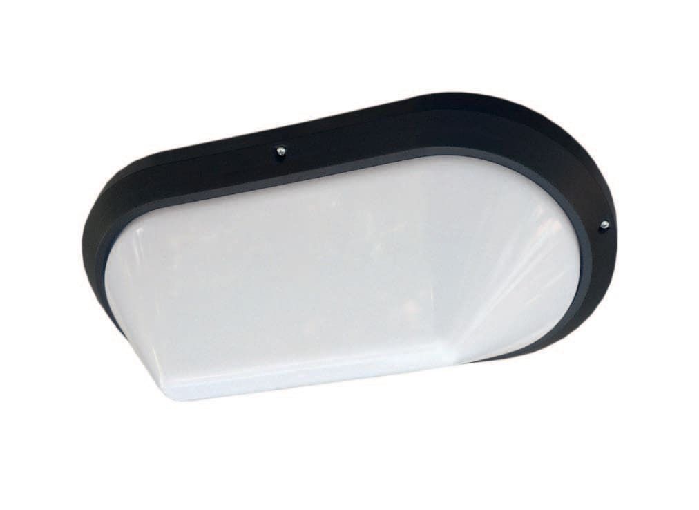 LAMPO LIGHTING TECHN LMOE2004/NE PLAFONIERA IP65 E27 230V S/LAMP. NERO