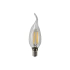 LAMPO LIGHTING TECHN - LMOFLCVE14BC LAMPADA FIL. CDV LED 6W 230V E14 3000K