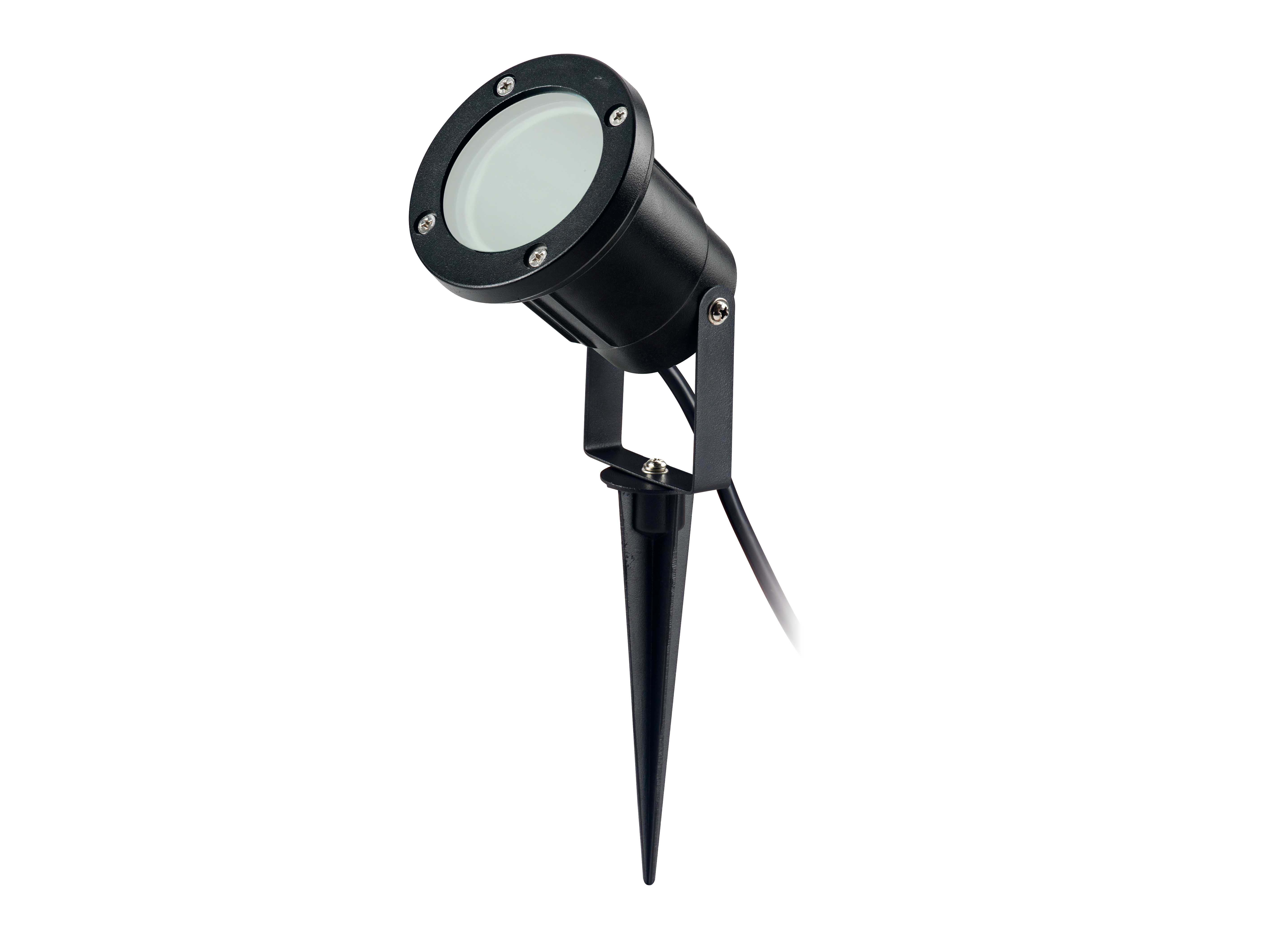 LAMPO LIGHTING TECHN LMOGARDENGU10NE FARETTO DA GIARDINO NERO GU10 230V IP65