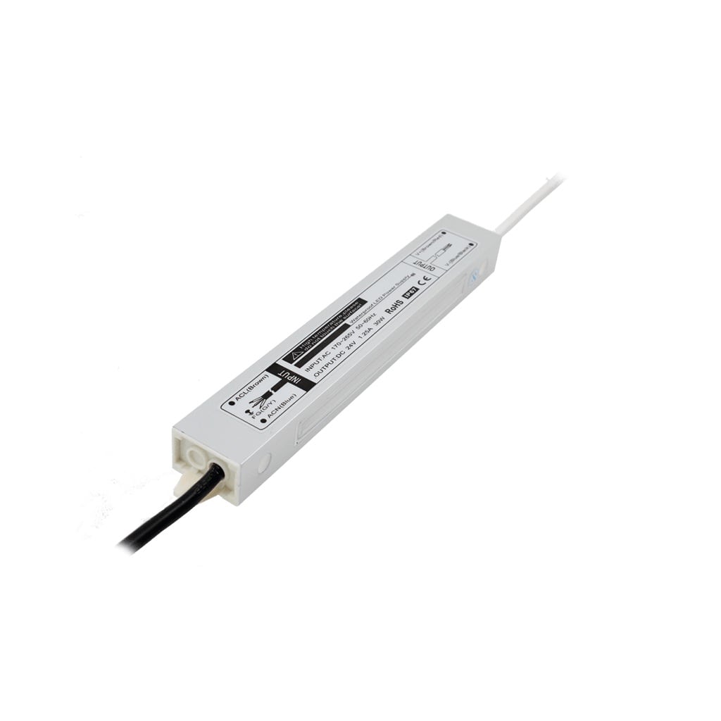 LAMPO LIGHTING TECHN LMOLS24IP6730W CONVERTER 30W 230V-24V IP67 METALLO