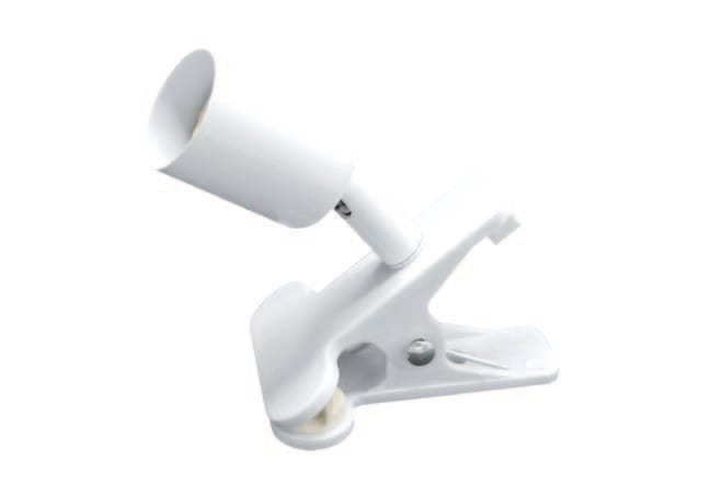 LAMPO LIGHTING TECHN LMOS306NE SPOT GU10 230V A PINZA S/LAMP NERO