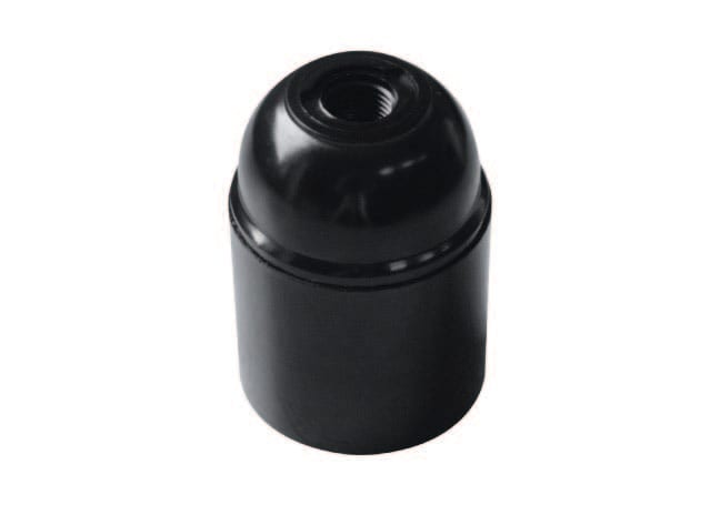 LAMPO LIGHTING TECHN LMOS900LBK/NE PORTALAMPADE E27 LISCIO BACHELITE NERO