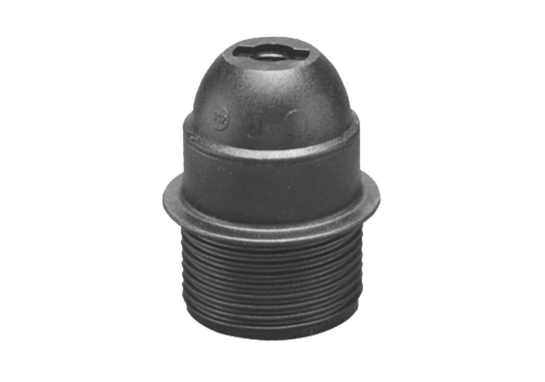 LAMPO LIGHTING TECHN LMOS900S/NE PORTALAMPADE E27 SEMIFILETTATO NERO