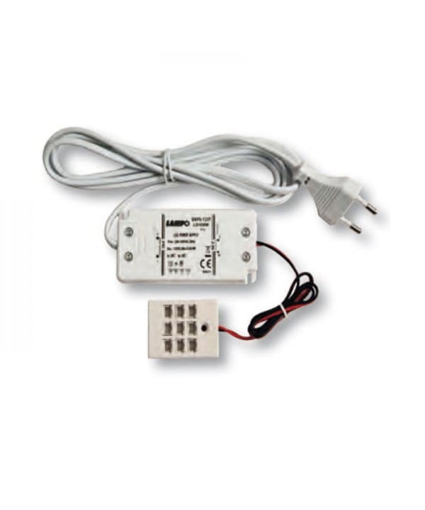 LAMPO LIGHTING TECHN LMOSET12-18PUNTOLED SET CONV/6W + CABL. X 12-18 PUNTOLED