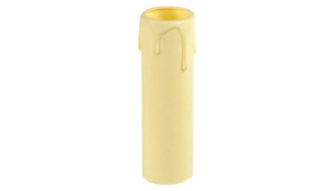 LAMPO LIGHTING TECHN - LMOST911 FINTA CANDELA AVORIO PER E14 H85