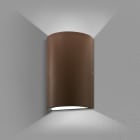 LAMPO LIGHTING TECHN LMOUPD10WRDCNBC UP E DOWN LED 2X5W-230V 3000K S.C.CORTEN