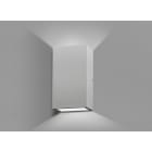 LAMPO LIGHTING TECHN - LMOUPD10WSQBIBC UP E DOWN LED2X5W-230V 3000K RETT. BIANC