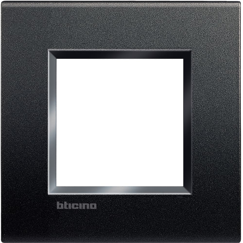 BTICINO BTILNA4802AR Abdeckrahmen LIVINGLIGHT: 1-fach, 2 Modu