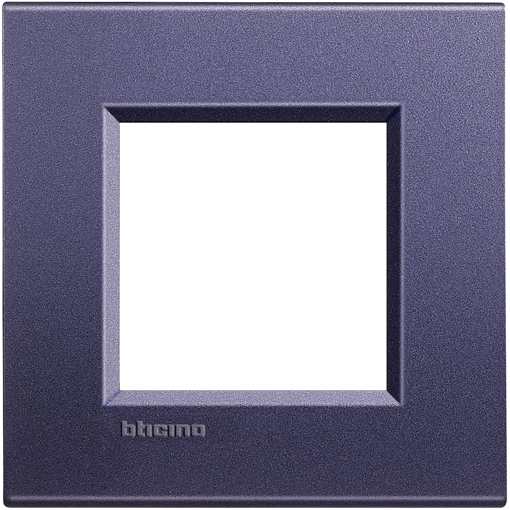 BTICINO BTILNA4802CB Abdeckrahmen LIVINGLIGHT: 1-fach, 2 Modu
