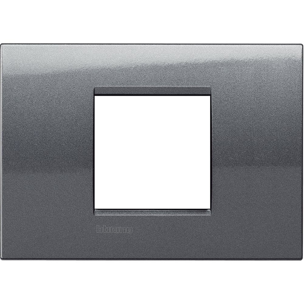 BTICINO BTILNA4819AC LL - PLACCA 2P ACCIAIO