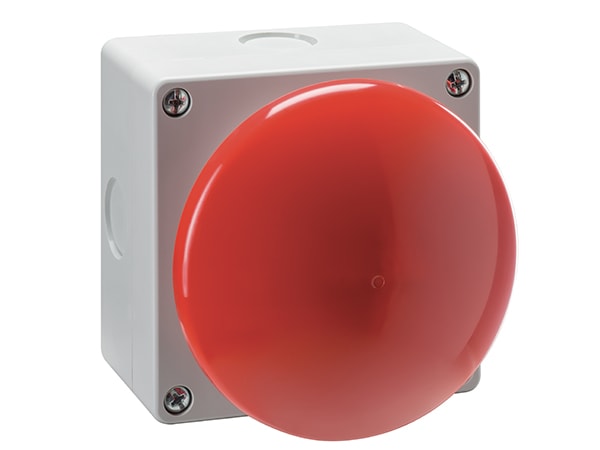 LOVATO LOVLP9S11R PULS. PALMO ROSSO OSCILL. 1NA+1NC