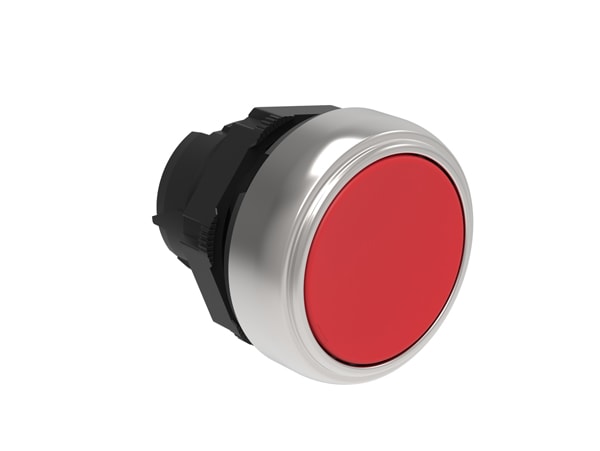 LOVATO LOVLPCB104 PULSANTE RASATO ROSSO
