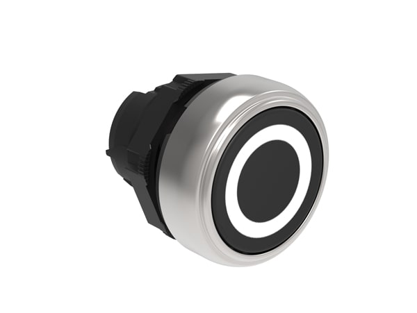 LOVATO LOVLPCB1102 PULSANTE RASATO O NERO