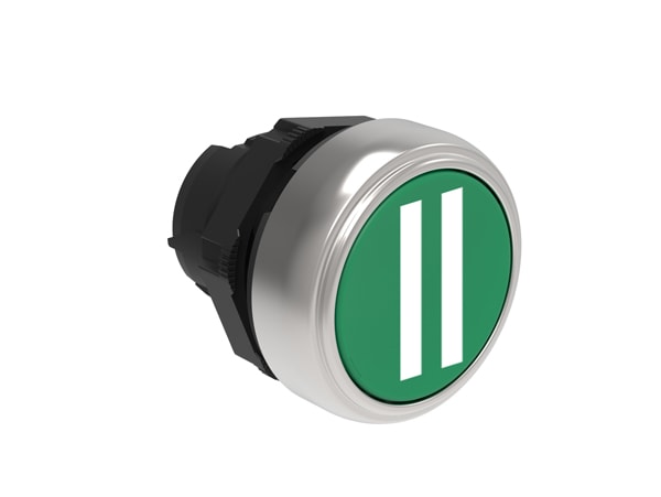 LOVATO LOVLPCB1123 PULSANTE RASATO II VERDE
